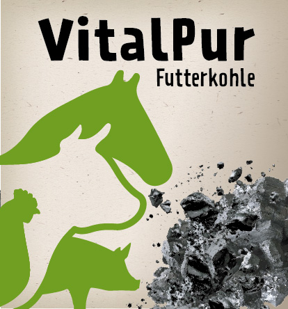 Nutztiere: VitalPur Futterkohle für Haustiere